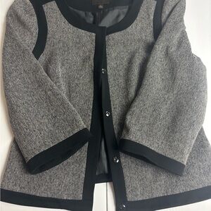 The Limited Women's Gray and Black Blazer